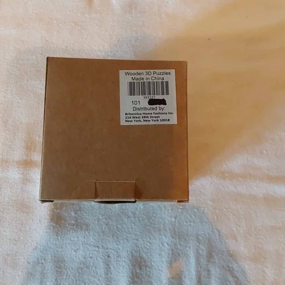 Bamboo Puzzle Brain Teaser 3D Puzzle by Eco‎ Game Environment Friendly (In Box)
